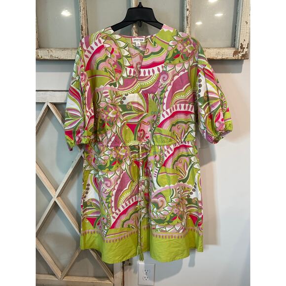 NWT Chloe + Rene size 1X cotton dress - Picture 1 of 4